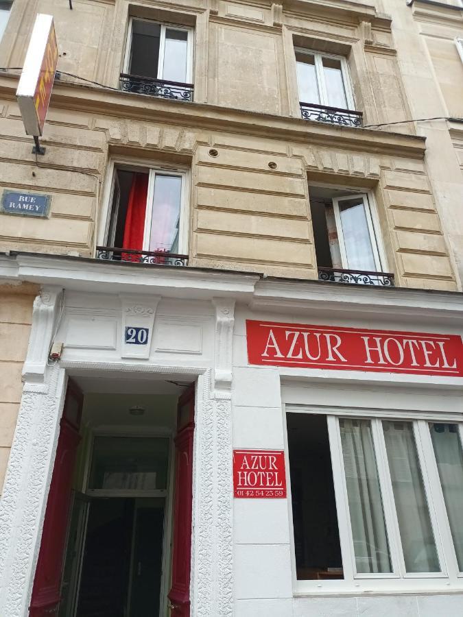 Hotel Azur Montmartre Paris Exterior photo